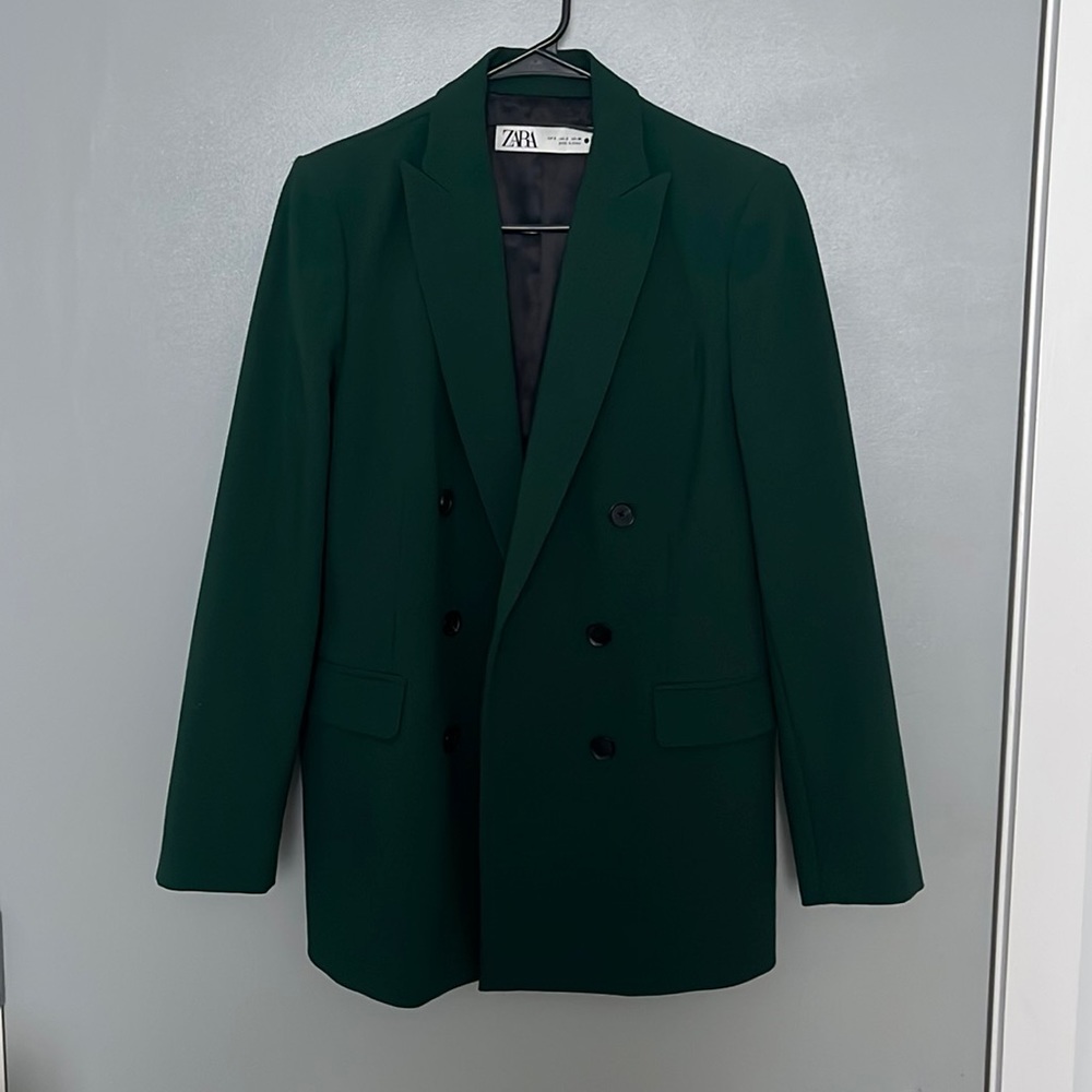 Zara dark green jacket